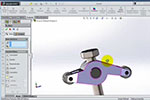 SolidWorks指导教程199：汽车发动机摇臂总成
