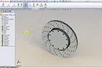 solidworks:盘式制动器
