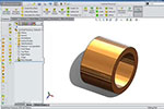 SolidWorks指导教程197car：凸轮和曲轴衬套