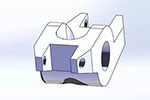 SolidWorks汽车发动机摇臂总成设计