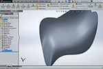 SolidWorks表面处理基础-13延伸面